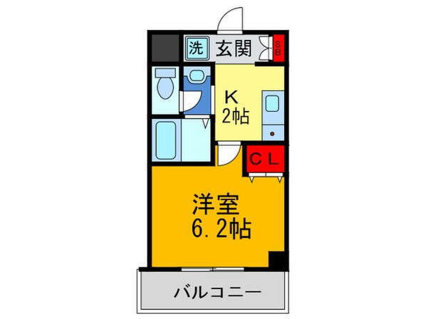 Ｍ．ＰＬＡＺＡ布施駅前の物件間取画像